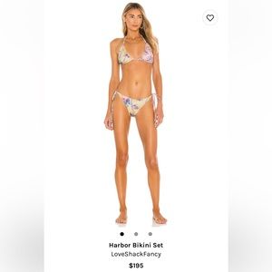 LoveShackFancy Harbor Bikini set S